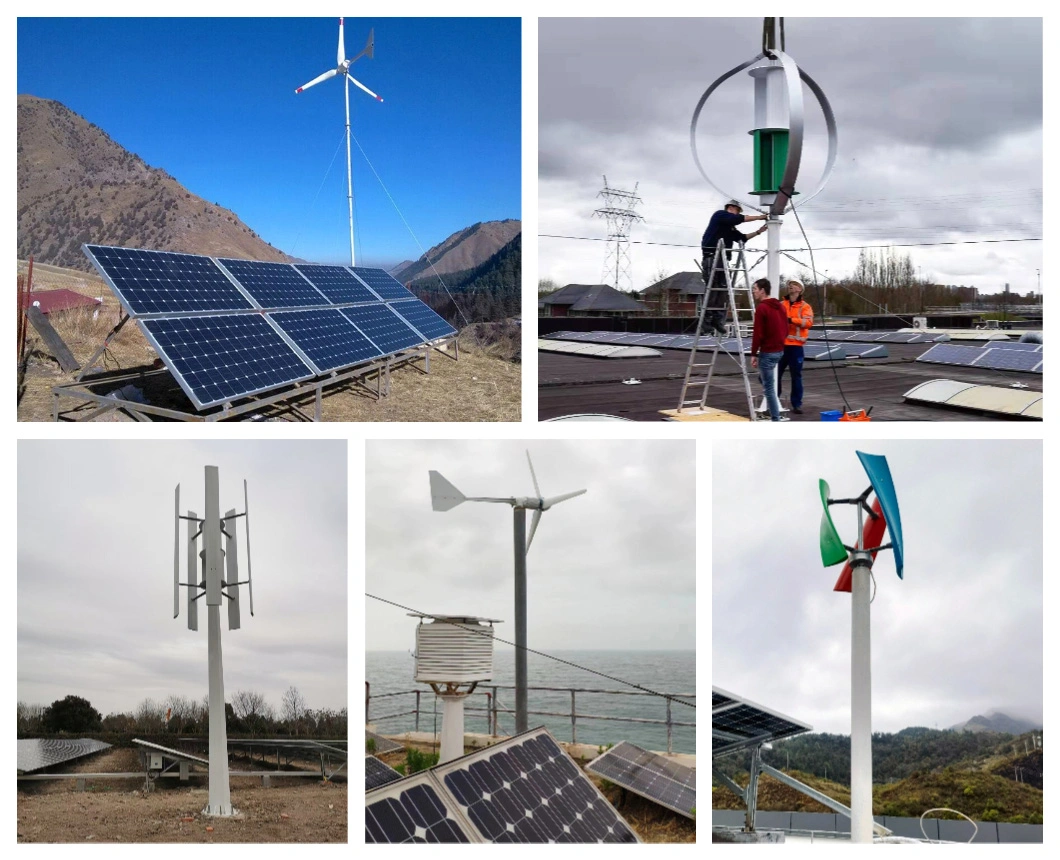 Es-H12 Vertical Wind Turbine 10kw Wind Turbine Wind Turbine Power Production